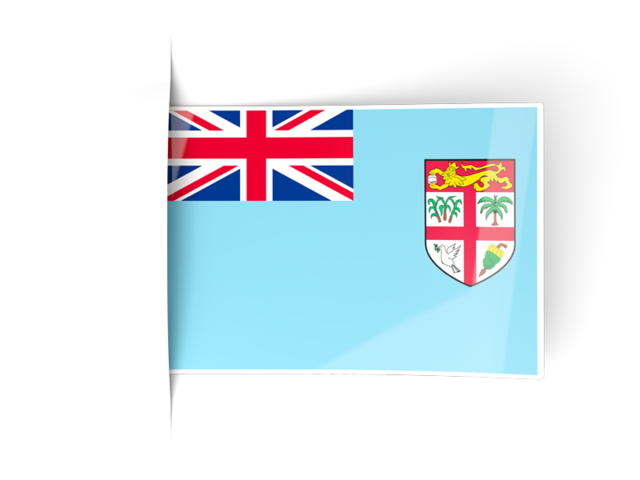 Flag labels. Download flag icon of Fiji at PNG format