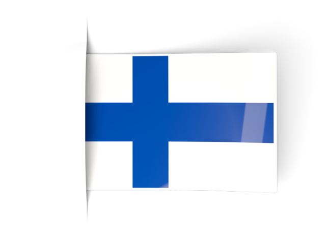 Флаги ярлыки. Скачать флаг. Финляндия
