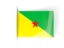 French Guiana. Flag labels. Download icon.