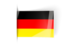 Germany. Flag labels. Download icon.