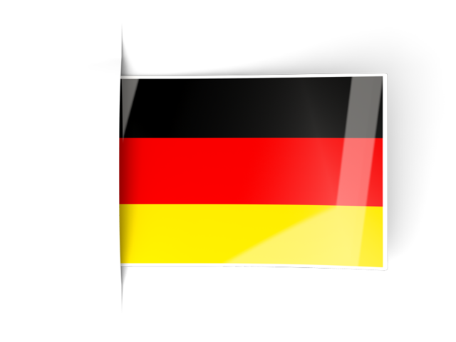 Flag labels. Download flag icon of Germany at PNG format