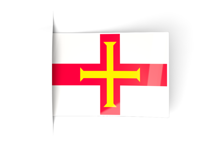 Flag labels. Download flag icon of Guernsey at PNG format