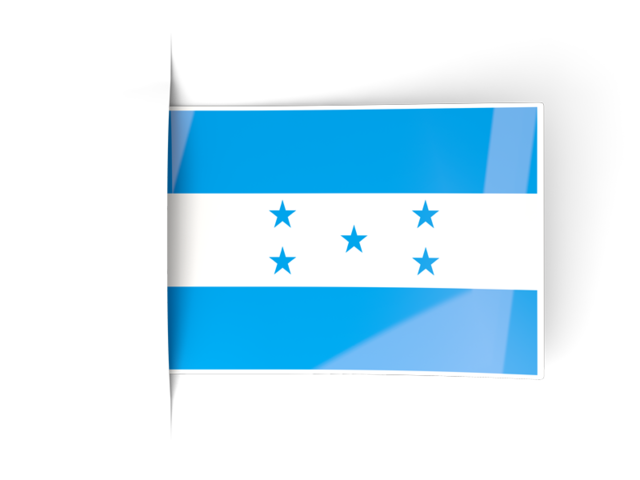 Flag labels. Download flag icon of Honduras at PNG format