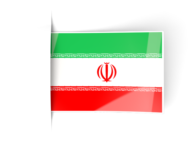Flag labels. Download flag icon of Iran at PNG format