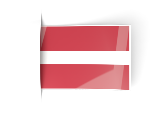 Flag labels. Download flag icon of Latvia at PNG format