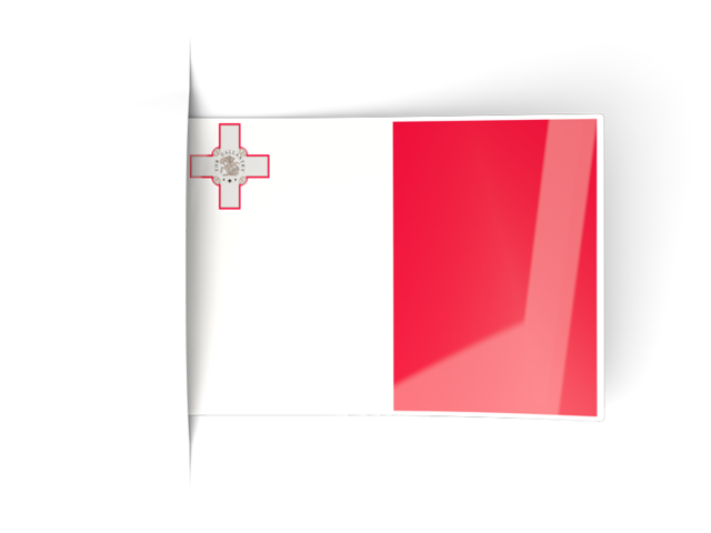 Flag labels. Download flag icon of Malta at PNG format