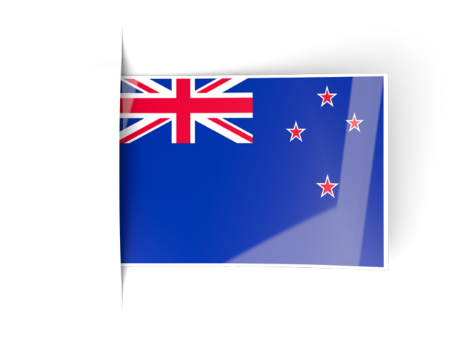 Flag labels. Download flag icon of New Zealand at PNG format