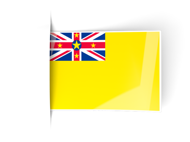 Flag labels. Download flag icon of Niue at PNG format
