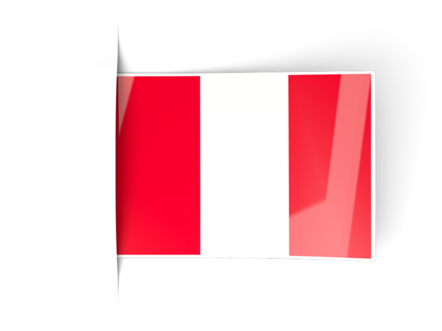 Flag labels. Download flag icon of Peru at PNG format