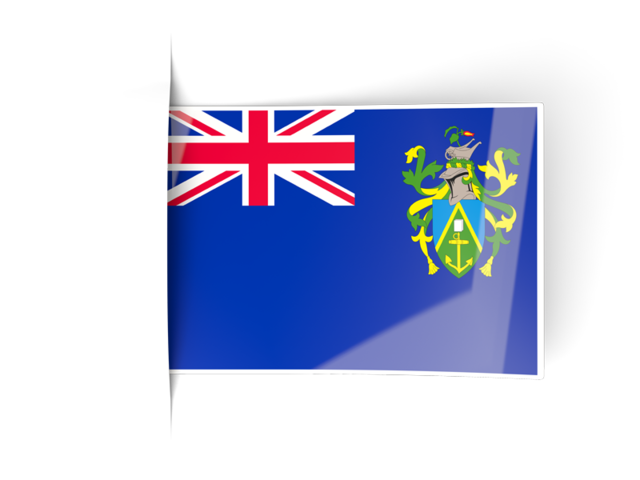 Flag labels. Download flag icon of Pitcairn Islands at PNG format
