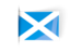 Scotland. Flag labels. Download icon.
