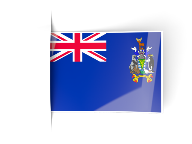 Flag labels. Download flag icon of South Georgia and the South Sandwich Islands at PNG format