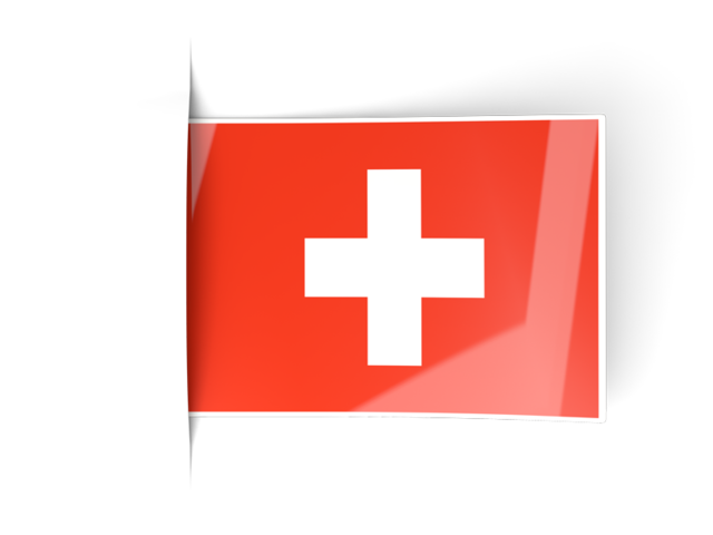 Flag labels. Download flag icon of Switzerland at PNG format