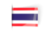 Thailand. Flag labels. Download icon.