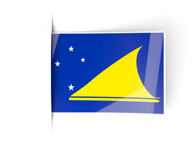 Flag labels. Download flag icon of Tokelau at PNG format