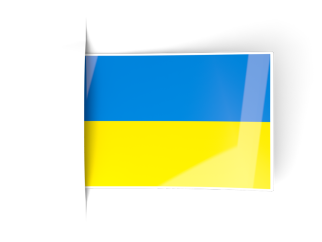 Flag labels. Download flag icon of Ukraine at PNG format