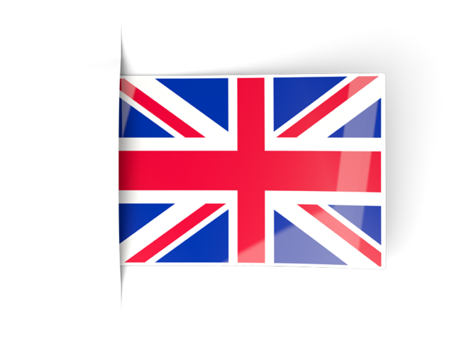 Flag labels. Download flag icon of United Kingdom at PNG format