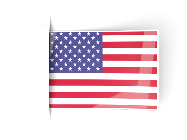 Flag labels. Download flag icon of United States of America at PNG format