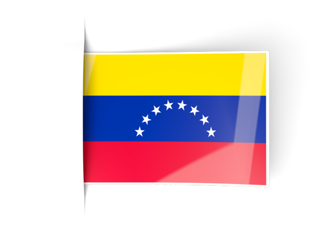 Flag labels. Download flag icon of Venezuela at PNG format