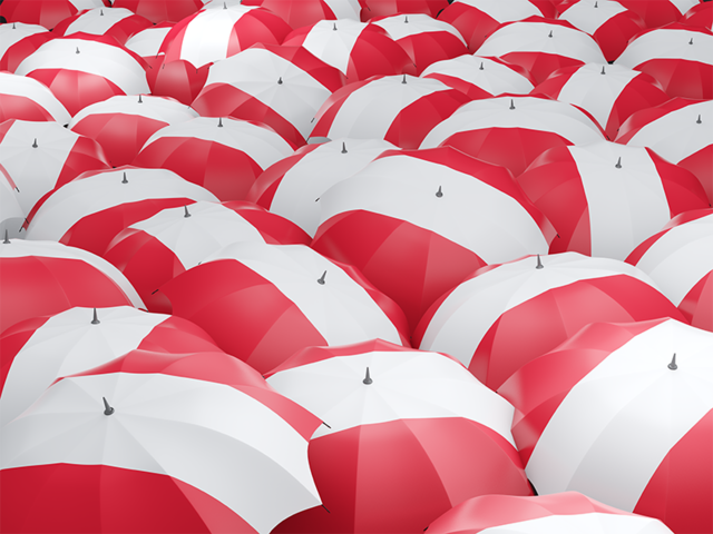 Flag on umbrellas. Download flag icon of Austria at PNG format