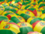 Bolivia. Flag on umbrellas. Download icon.