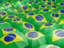 Brazil. Flag on umbrellas. Download icon.