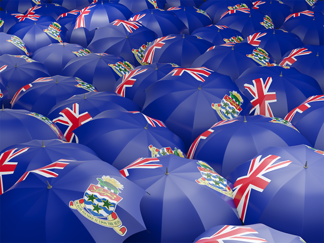 Flag on umbrellas. Download flag icon of Cayman Islands at PNG format