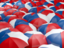 Czech Republic. Flag on umbrellas. Download icon.