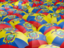 Ecuador. Flag on umbrellas. Download icon.