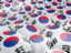 South Korea. Flag on umbrellas. Download icon.