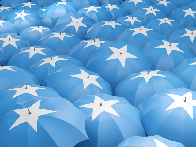 Flag on umbrellas. Download flag icon of Somalia at PNG format