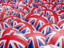 United Kingdom. Flag on umbrellas. Download icon.