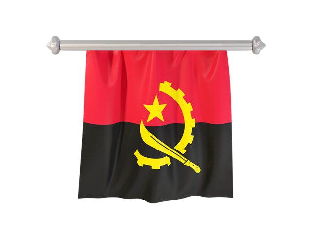 Флаг-вымпел. Скачать флаг. Ангола