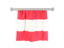 Austria. Flag pennant. Download icon.