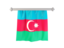 Азербайджан. Флаг-вымпел. Скачать иллюстрацию.