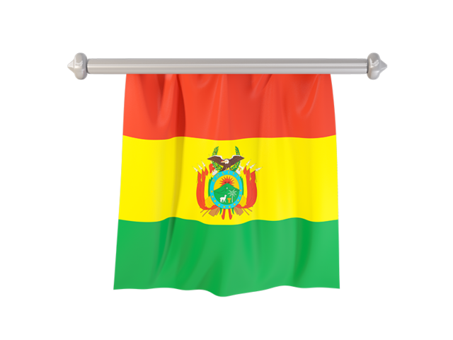 Флаг-вымпел. Скачать флаг. Боливия