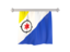 Bonaire. Flag pennant. Download icon.