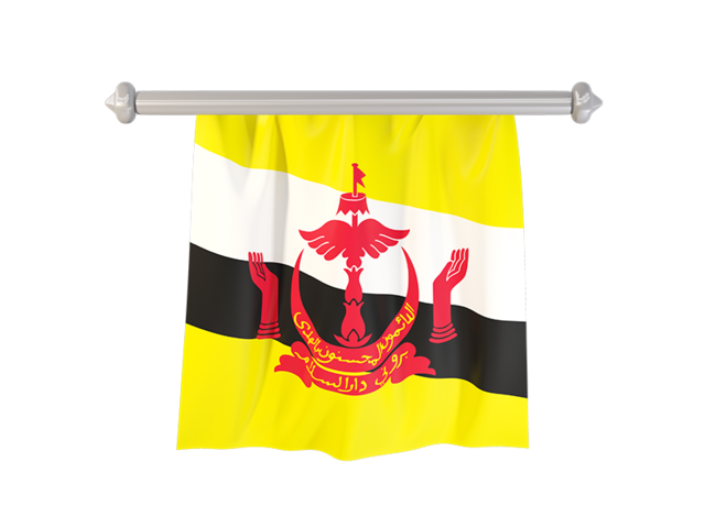 Флаг-вымпел. Скачать флаг. Бруней