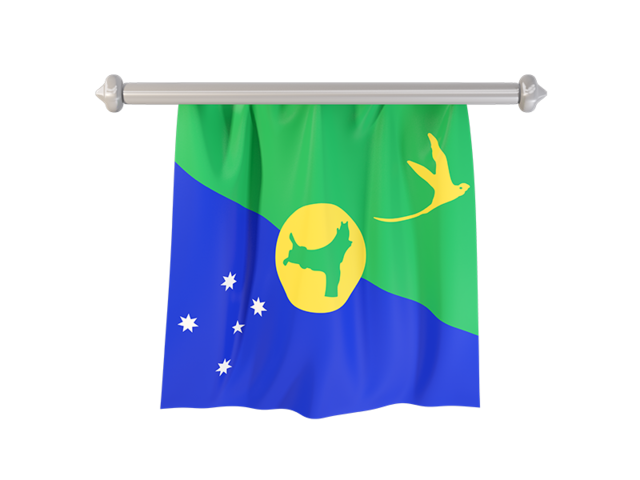 Flag pennant. Download flag icon of Christmas Island at PNG format