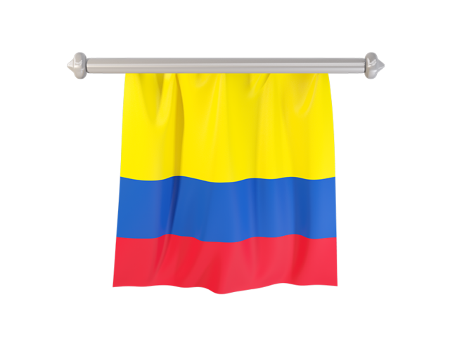 Flag pennant. Download flag icon of Colombia at PNG format