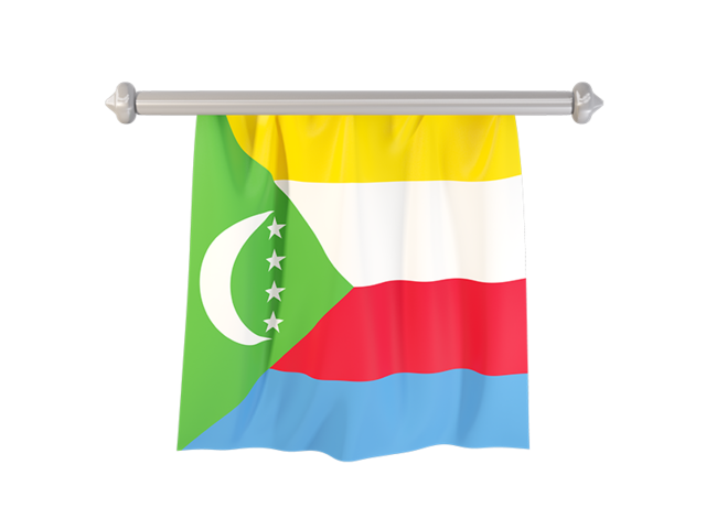 Flag pennant. Download flag icon of Comoros at PNG format