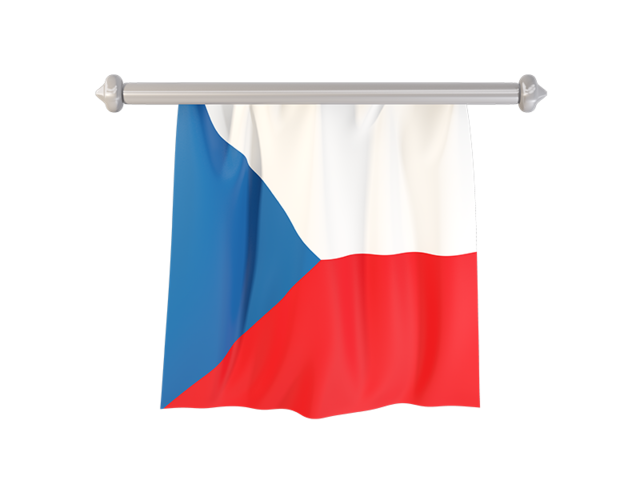 Flag pennant. Download flag icon of Czech Republic at PNG format