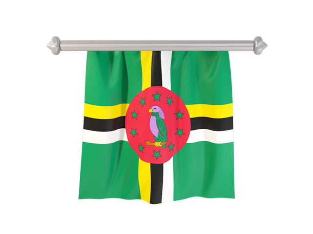 Flag pennant. Download flag icon of Dominica at PNG format