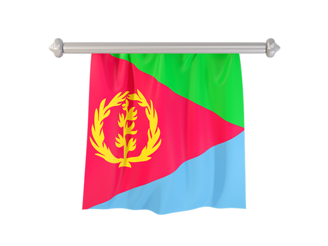 Флаг-вымпел. Скачать флаг. Эритрея