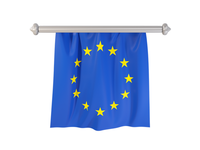 Флаг-вымпел. Скачать флаг. Европейский союз