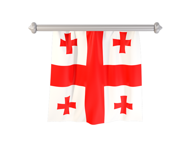 Flag pennant. Download flag icon of Georgia at PNG format