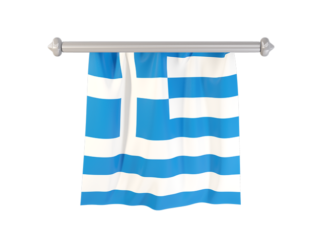 Флаг-вымпел. Скачать флаг. Греция