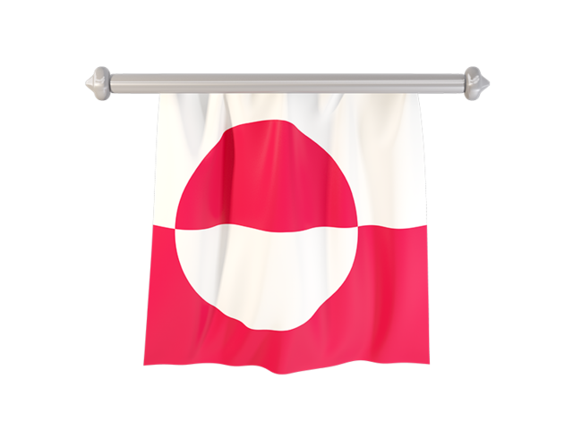 Флаг-вымпел. Скачать флаг. Гренландия