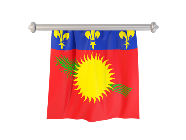 Flag pennant. Download flag icon of Guadeloupe at PNG format