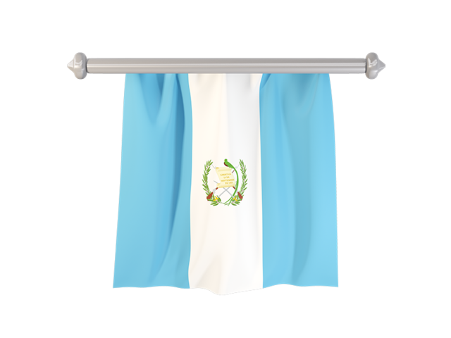 Флаг-вымпел. Скачать флаг. Гватемала